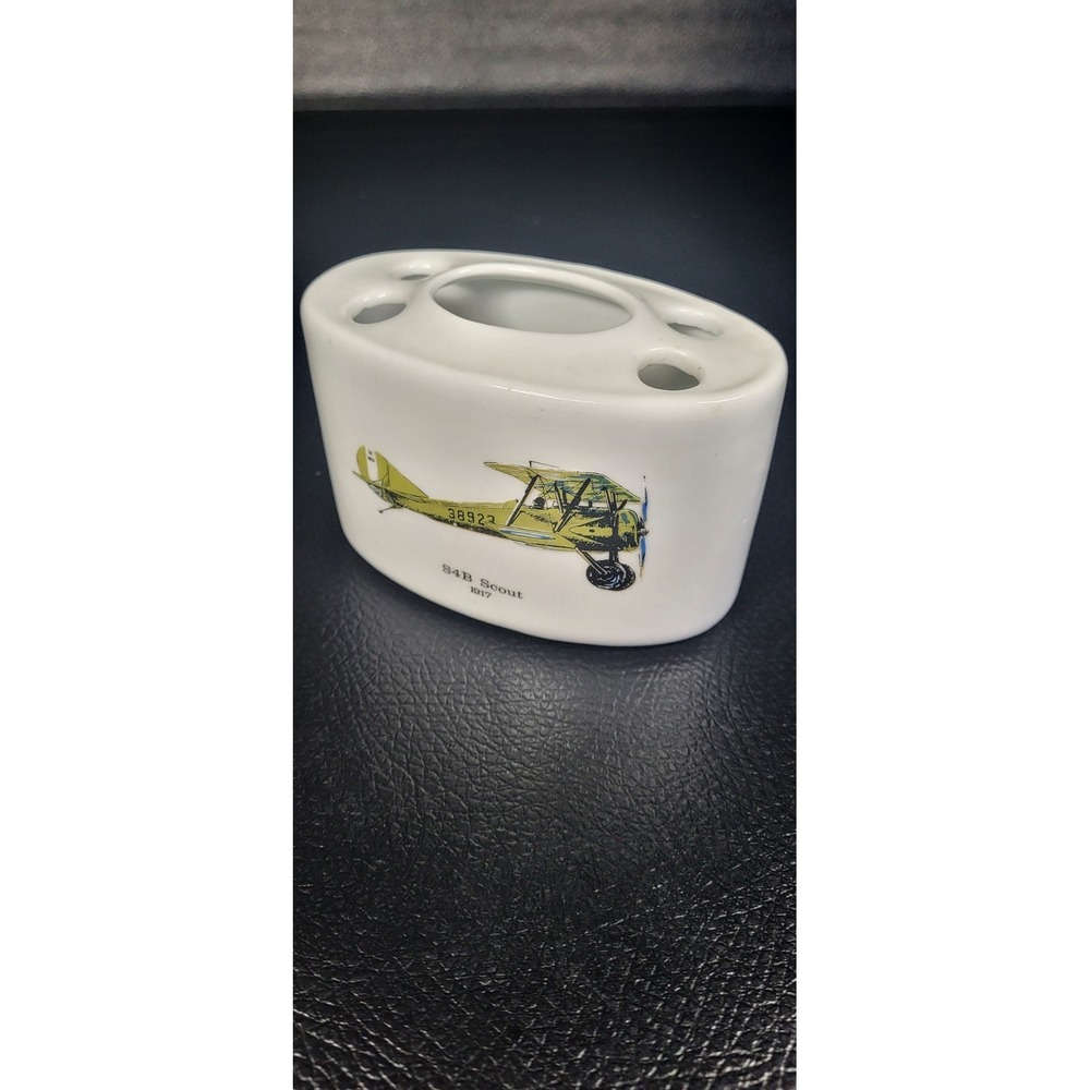 Vintage Desk Organizer  1934 Monocoupe 90-A Porcelain Mint Condition - Picture 5 of 8